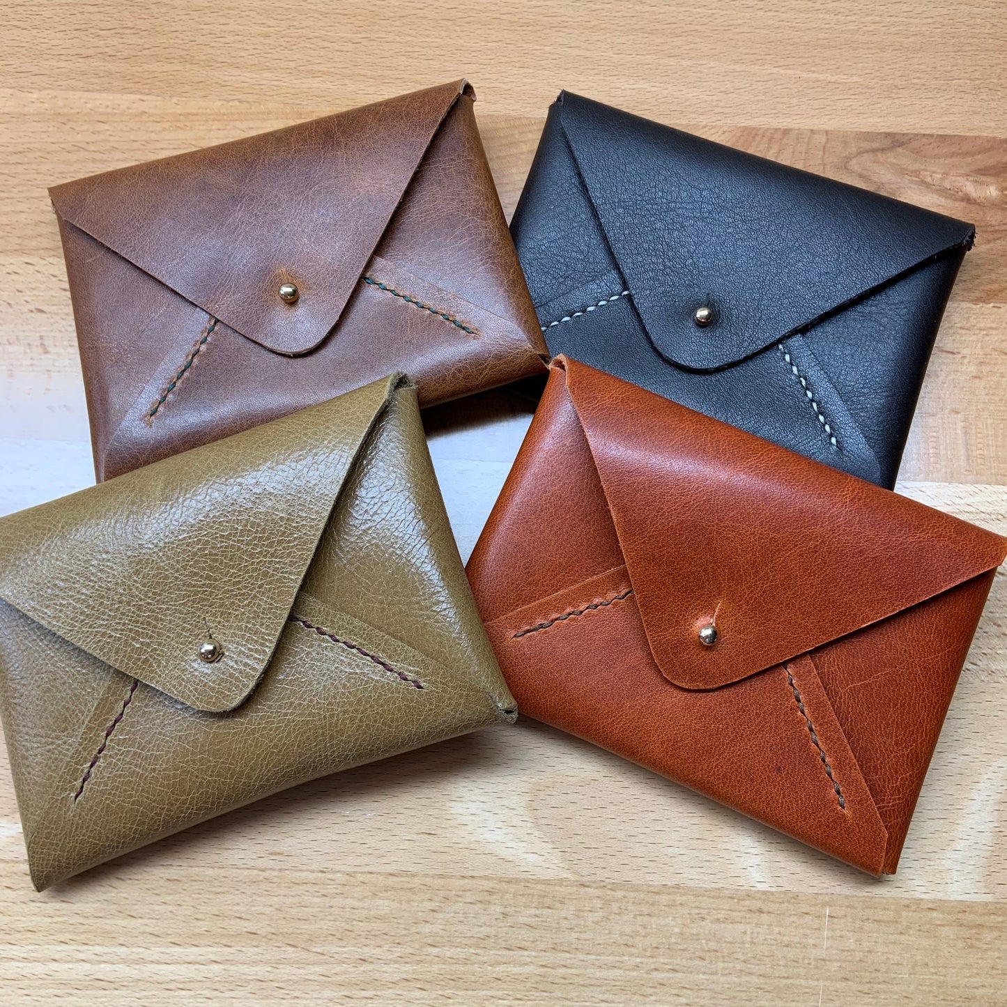 Akio Leather Card Case