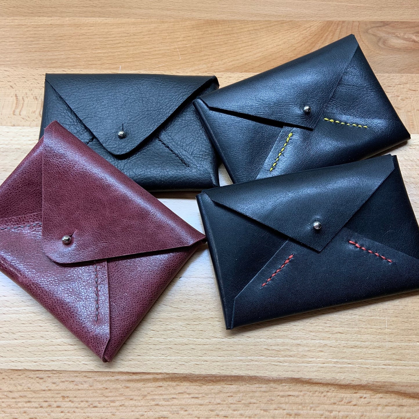 Akio Leather Card Case