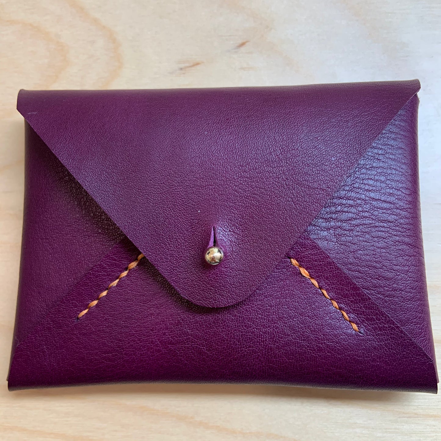 Joyce Leather Card Case Wallet