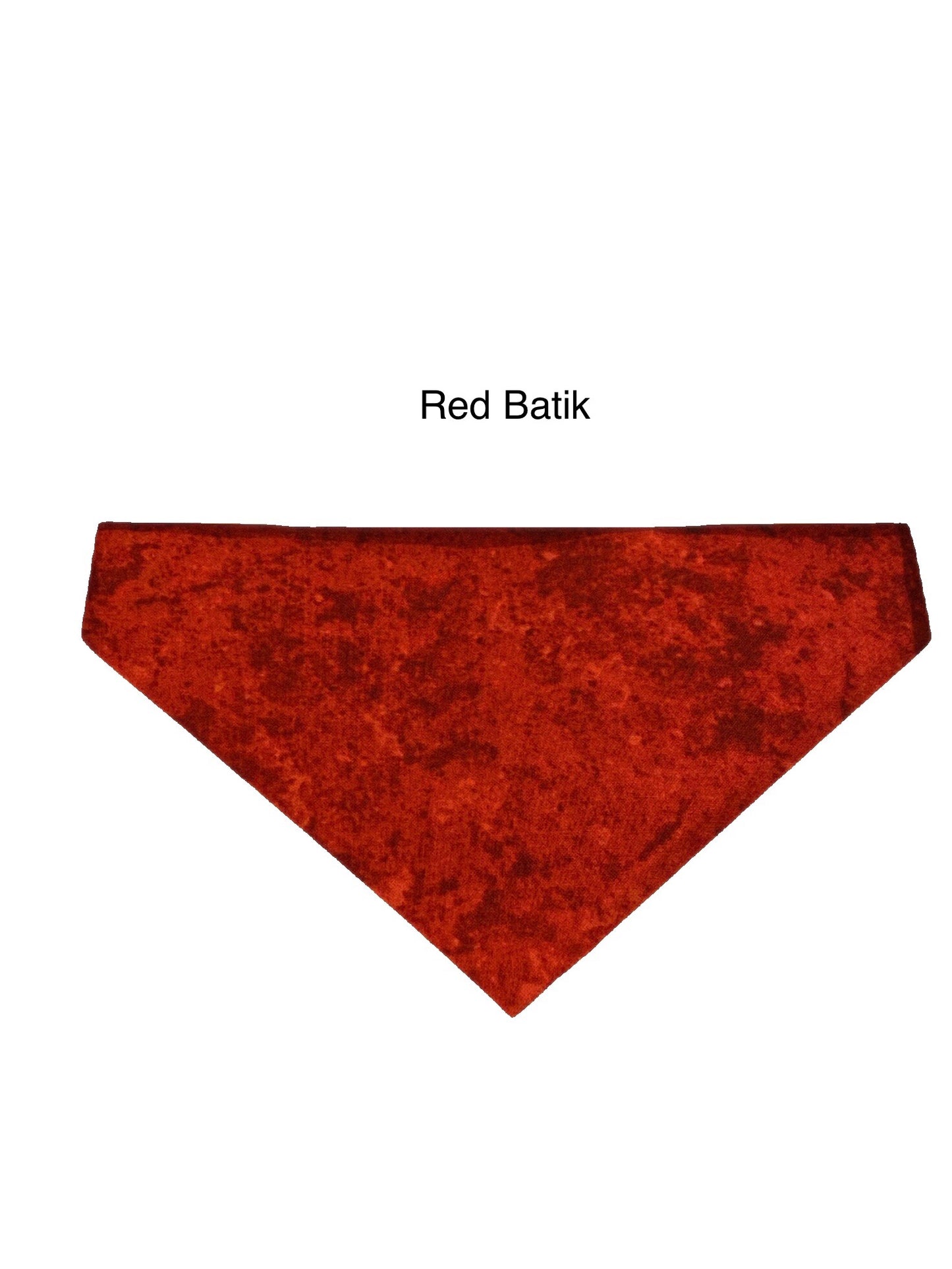 Pawsitive Petwear Bandanas Red Batik