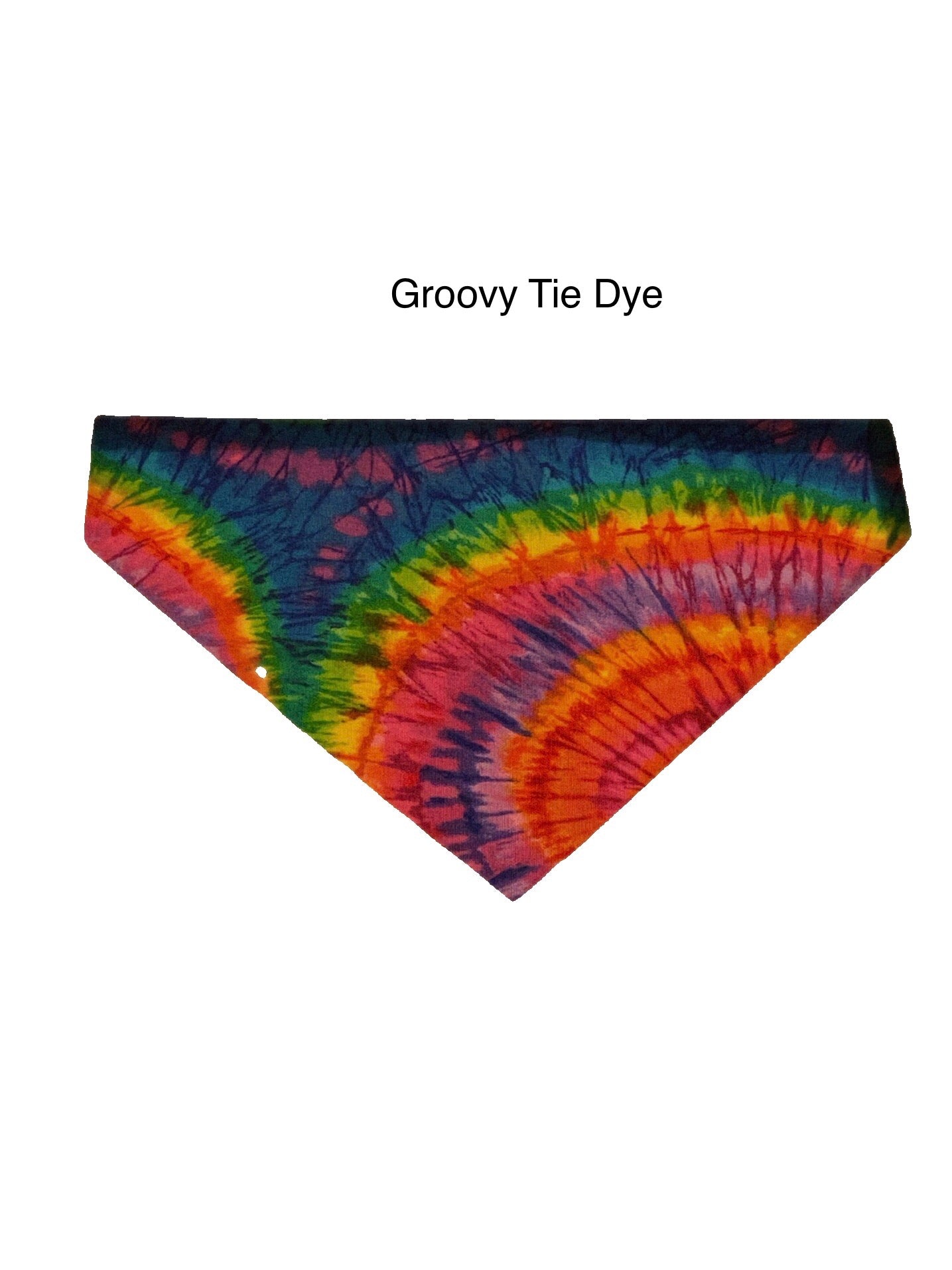 Pawsitive Petwear Bandanas Groovy Tie Dye