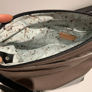 Kawaii Leather Canvas Handbag